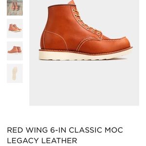 Red wing boots